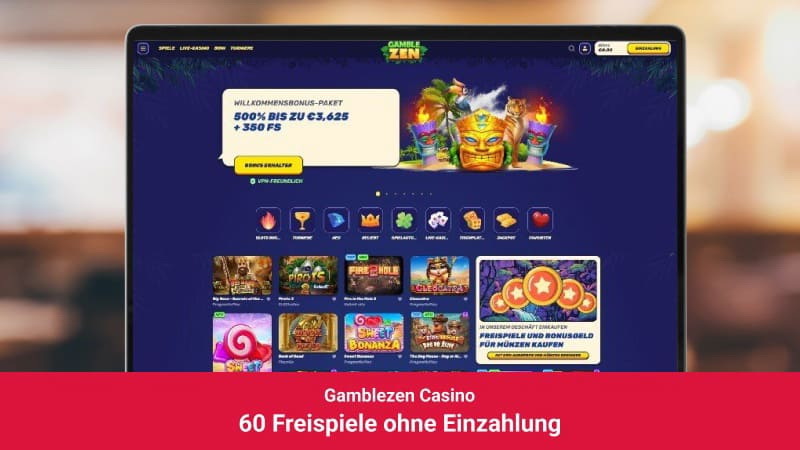 Freispielbonus im Gamblezen Casino