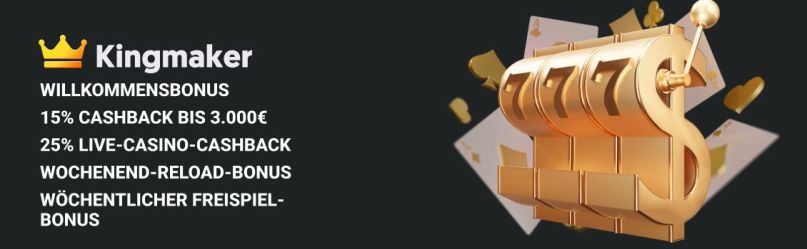 Kingmaker Casino boni