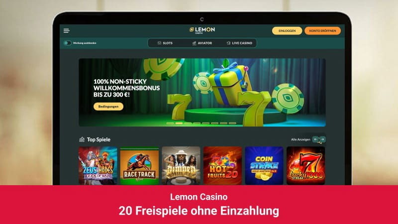 Freispielbonus im Lemon Casino