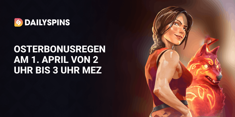 DailySpins Casino Osterbonus Banner