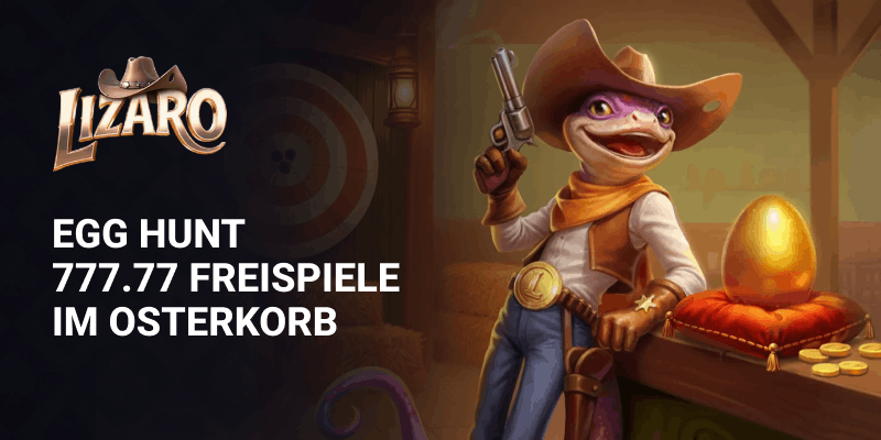 Lizaro Casino Osterbonus Banner