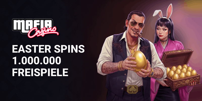 Mafia Casino Osterbonus Banner