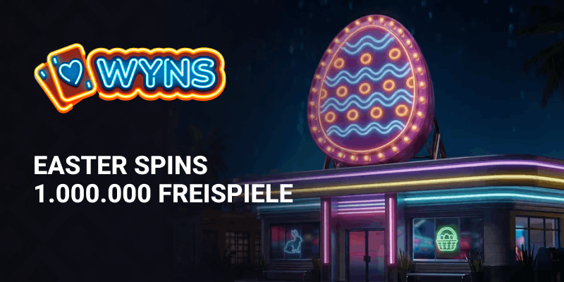 Wyns Casino Osterbonus Banner