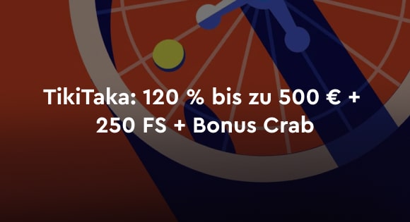TikiTaka Casino Bonus