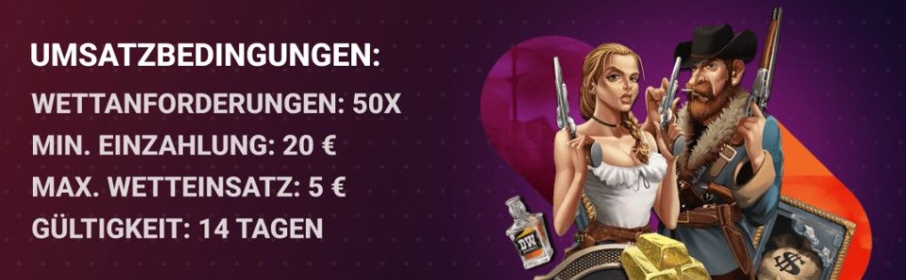 Bonusbedingungen im Tonybet Casino