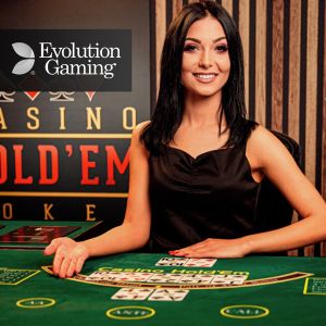 Live Poker von Evolution Gaming