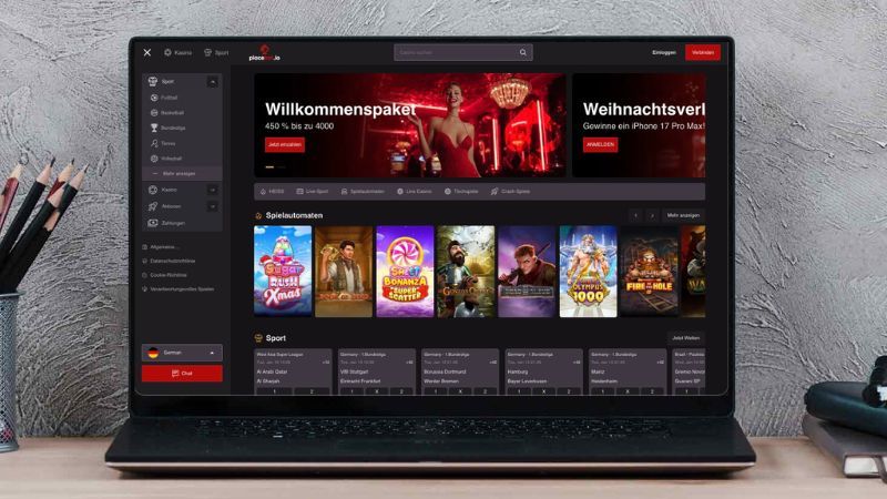 Placebet.io Casino Startseite