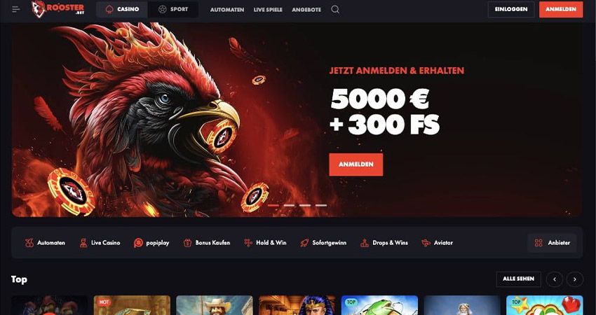 Roosterbet Casino Vorschau