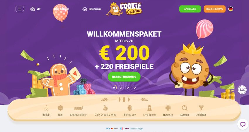 Cookie Casino Vorschau