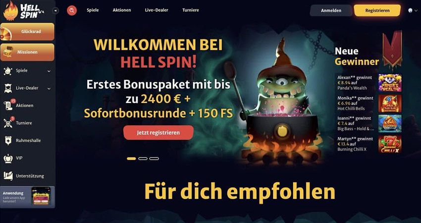 Hellspin Casino Vorschau