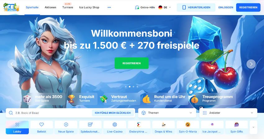 Ice Casino Vorschau