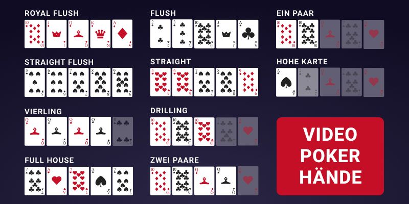 video poker hande