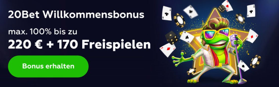 20Bet Willkommensbonus