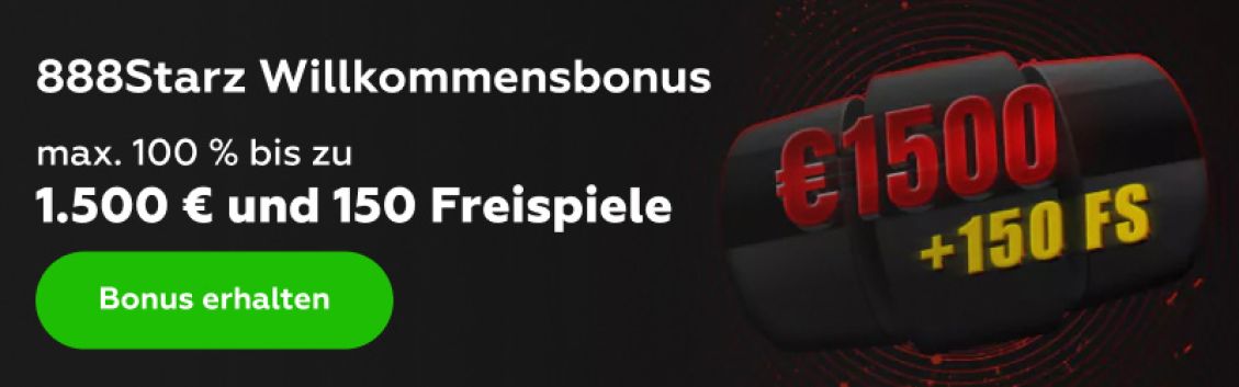 888 Starz Willkommensbonus