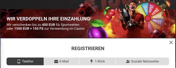 Bevorzugte Methode ausw&auml;hlen