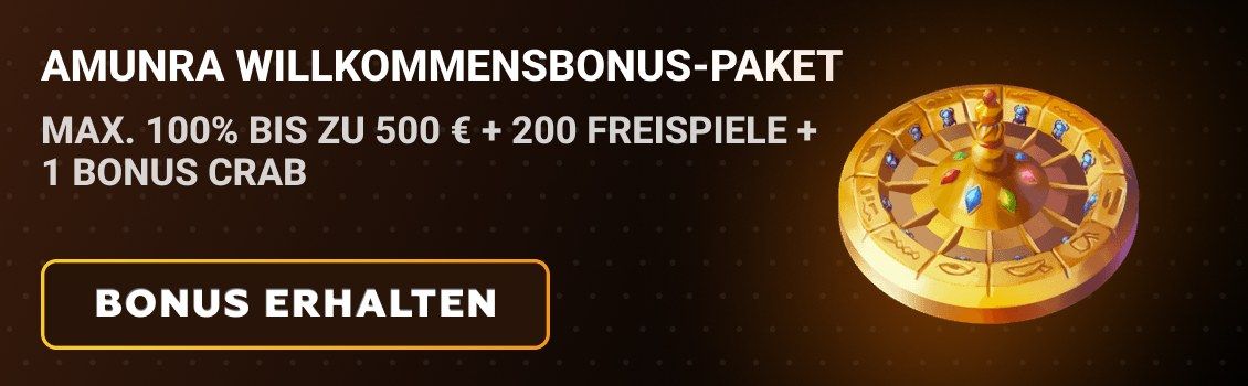 AmunRa Willkommensbonus