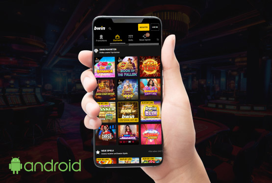 Bwin Casino Hauptseite auf dem Handy