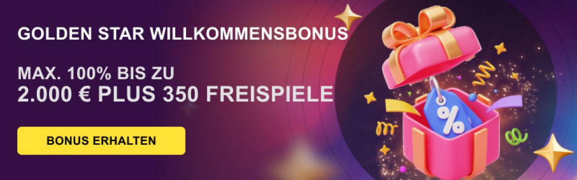 Golden Star Willkommensbonus