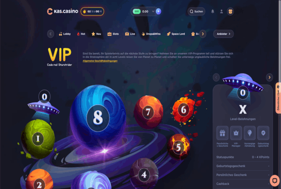 Kas.casino vip Seite