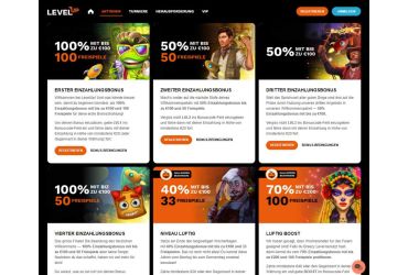 LevelUp casino &ndash; aktionen