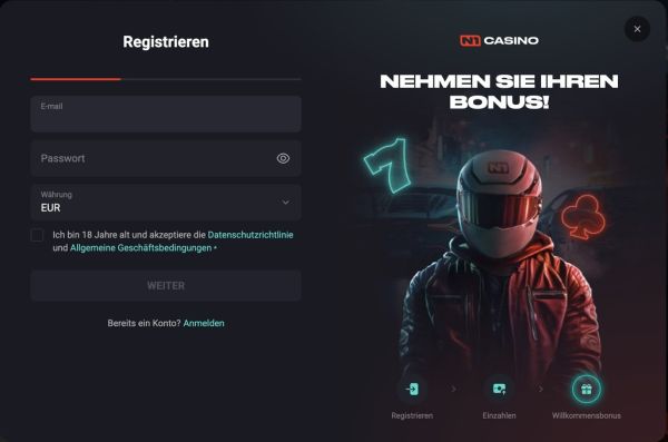 Erstellung von Benutzername und Passwort bei N1