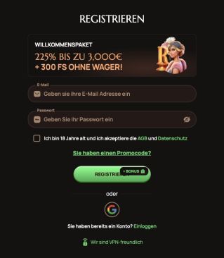 Ritzo-Registrierungsprozess