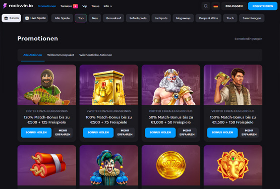 Rockwin Casino Bonusangebot