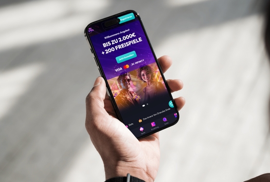 Spinfever Casino Hauptseite auf dem Handy