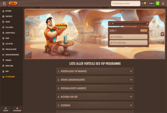 StoneVegas Casino vip Seite