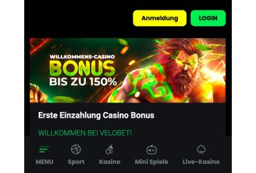 Velobet Werbung
