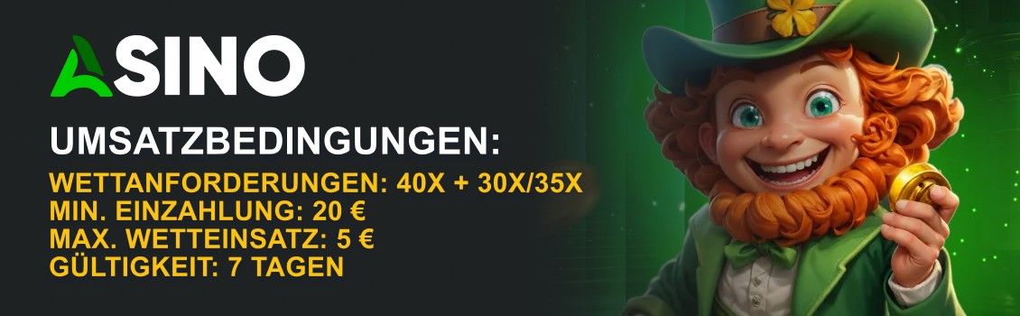 Bonusbedingungen im Asino Casino