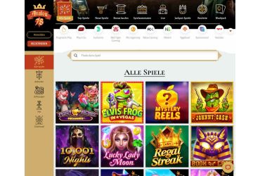 Avalon78 - Liste der Spiele