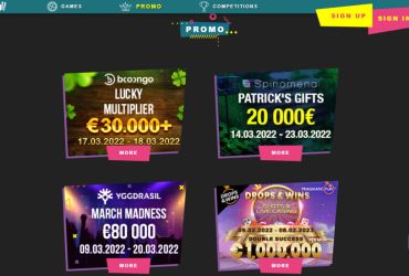 Booi Casino - Werbeaktionen