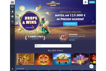 Casino Gods &ndash; hauptseite