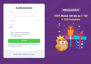 Cookie Registrierungsprozess