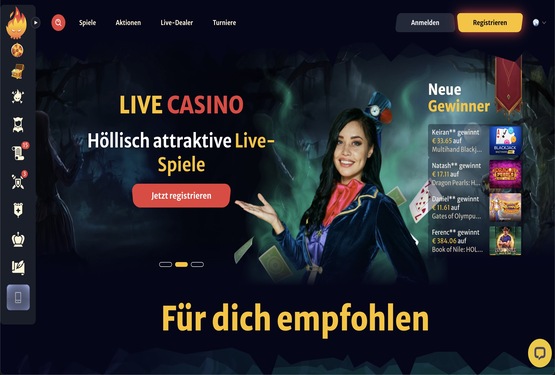 Hell Spin Hauptseite