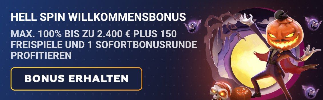 Hell Spin Willkommensbonus