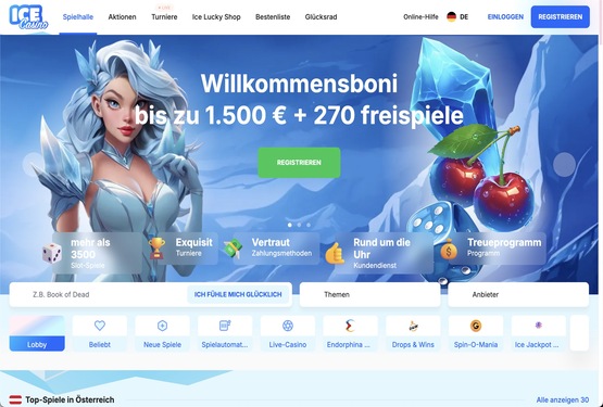 Ice Hauptseite