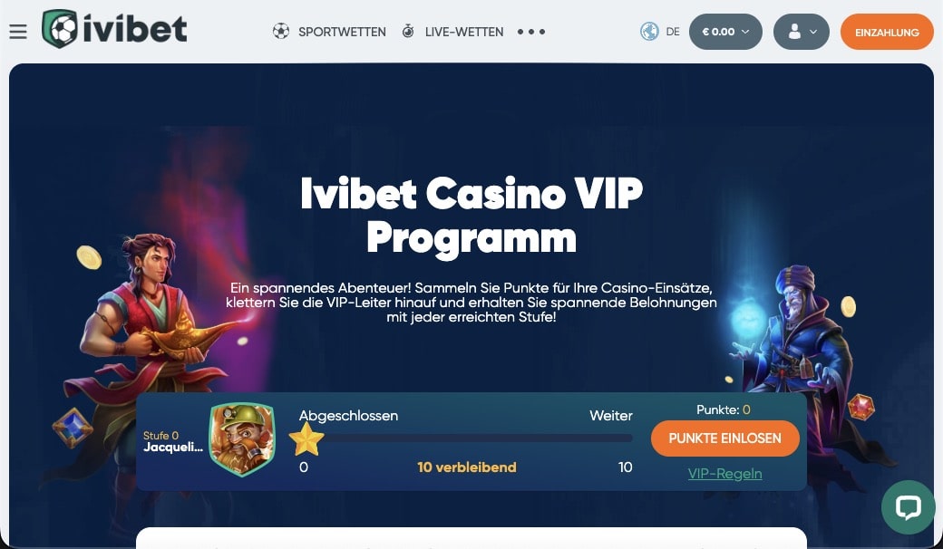 Ivibet VIP-Programm