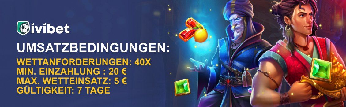 Bonusbedingungen im Ivibet Casino