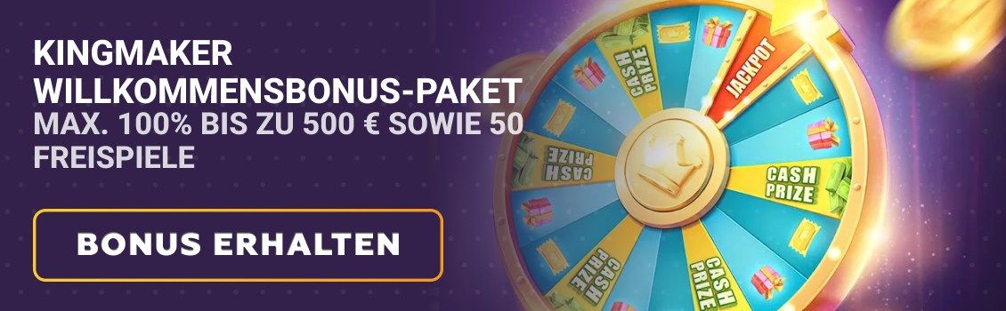 Kingmaker Willkommensbonus