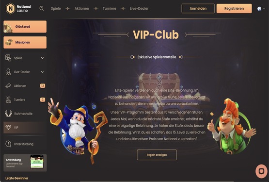 National VIP-Programm