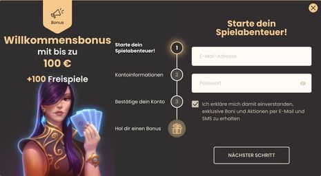 Erstellung von Benutzername und Passwort bei National