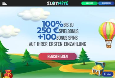 Slotnite Casino - hauptseite