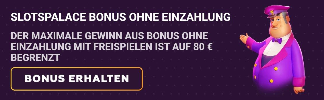 SlotsPalace Bonus ohne Einzahlung