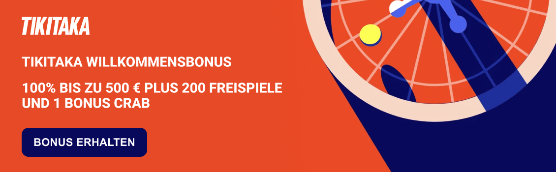 TikiTaka Willkommensbonus