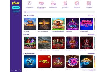 Wildz Casino - spielautomaten