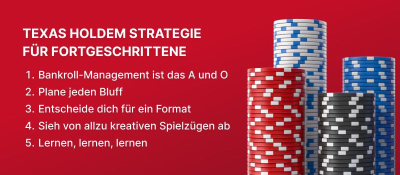 Texas Holdem Strategie f&uuml;r Fortgeschrittene