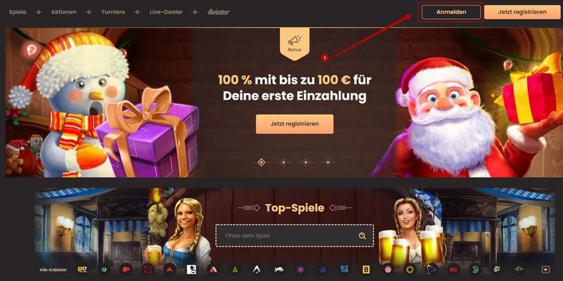 Bitcoin Auszahlung - Schritt 1