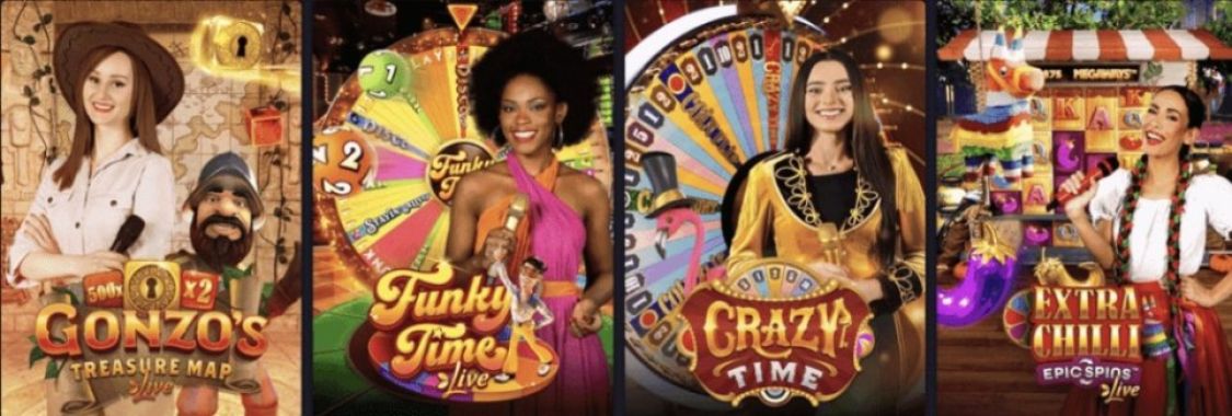 Spiele von Evolution Gaming